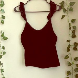 Black Velvet Top